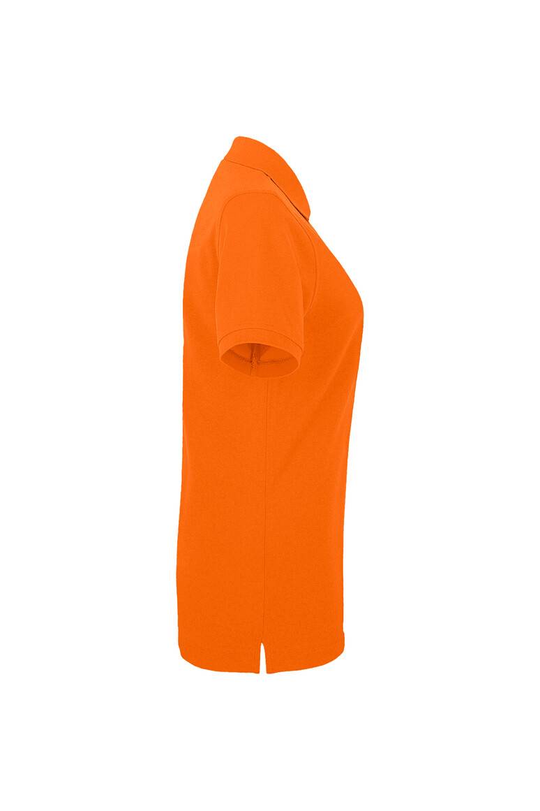 HAKRO Damen Poloshirt MIKRALINAR® orange, 2XL-4
