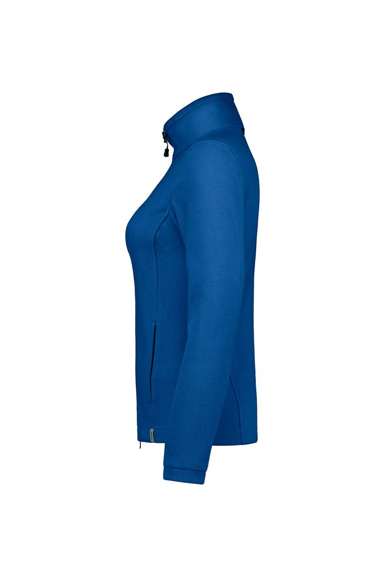 HAKRO Damen Fleecejacke ECO royalblau, 4XL-2