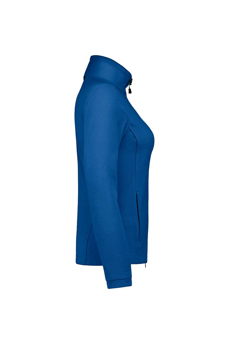 HAKRO Damen Fleecejacke ECO royalblau, 4XL-4