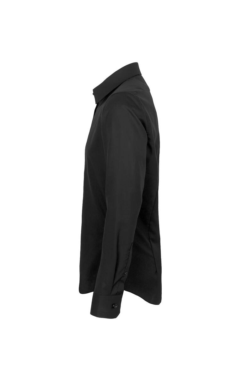 HAKRO Hakro Herren Hemd Business Regular Fit #105 Gr. M schwarz-2