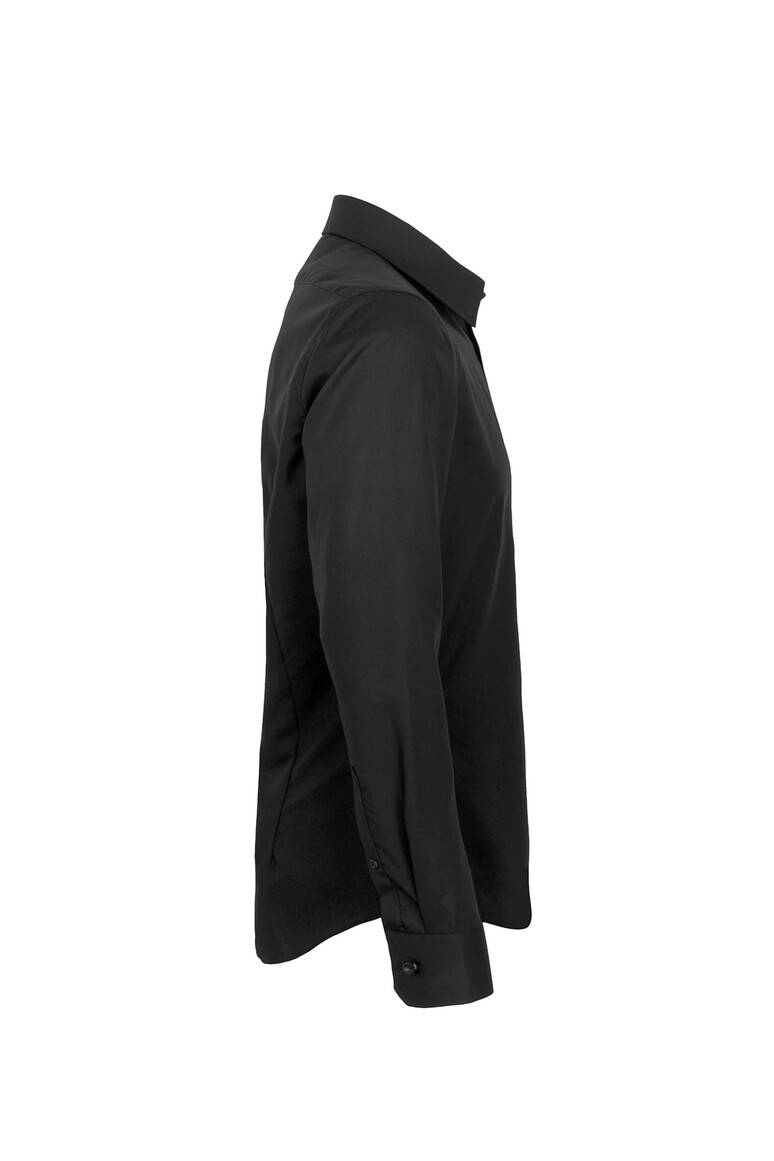 HAKRO Hakro Herren Hemd Business Regular Fit #105 Gr. M schwarz-4