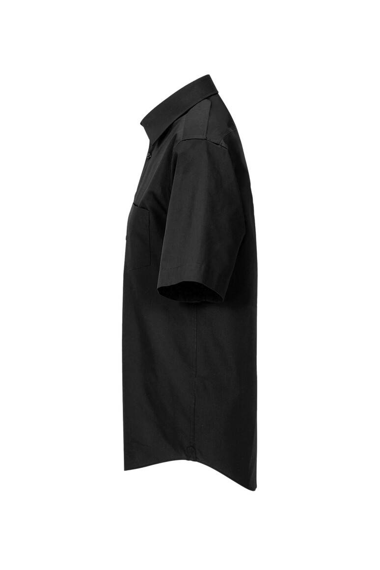 HAKRO 1/2-Arm Hemd MIKRALINAR® Comfort schwarz, S-2
