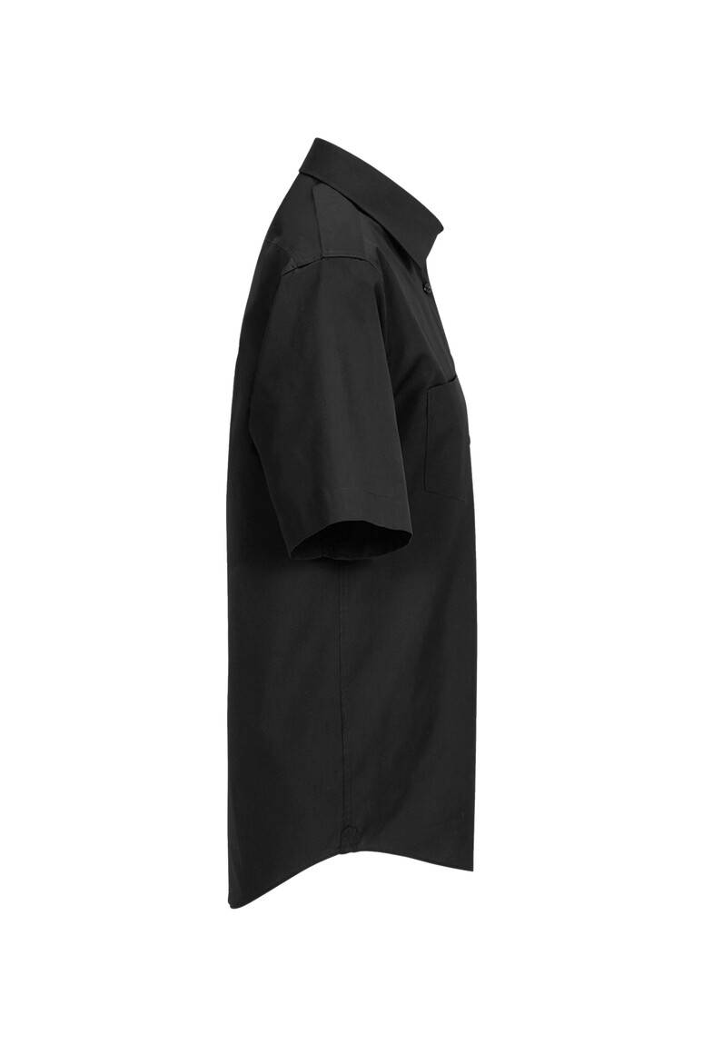 HAKRO 1/2-Arm Hemd MIKRALINAR® Comfort schwarz, S-4