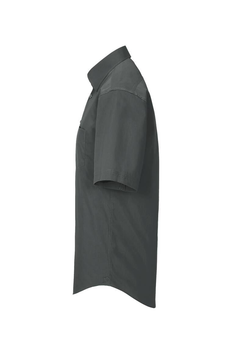 HAKRO 1/2-Arm Hemd MIKRALINAR® Comfort anthrazit, 2XL-2