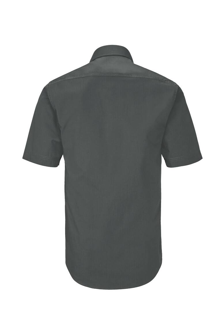 HAKRO 1/2-Arm Hemd MIKRALINAR® Comfort anthrazit, 2XL-3