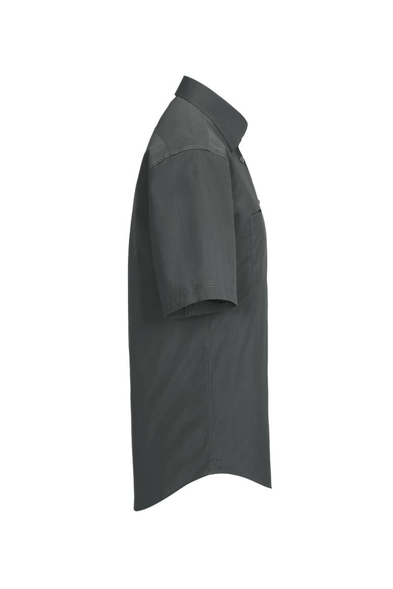 HAKRO 1/2-Arm Hemd MIKRALINAR® Comfort anthrazit, 2XL-4