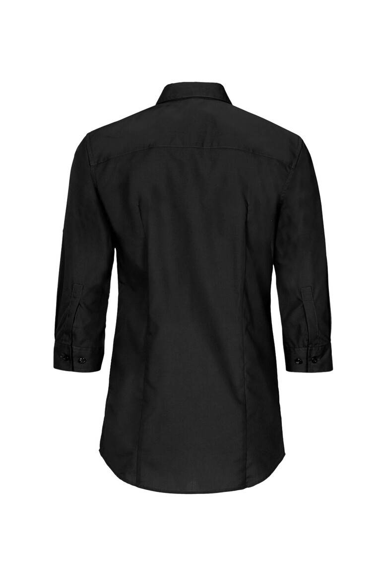 HAKRO 3/4-Arm-Vario Bluse MIKRALINAR® schwarz, M-3