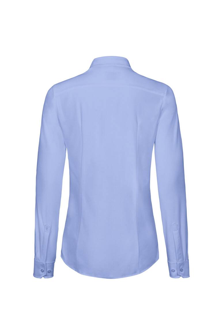 HAKRO Bluse Natural Stretch ozeanblau, 2XL-4