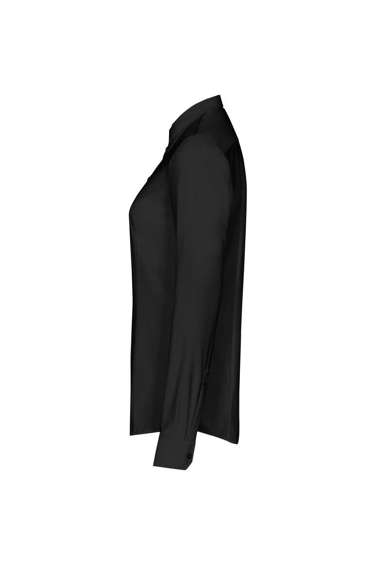HAKRO Bluse Natural Stretch schwarz, 3XL-2