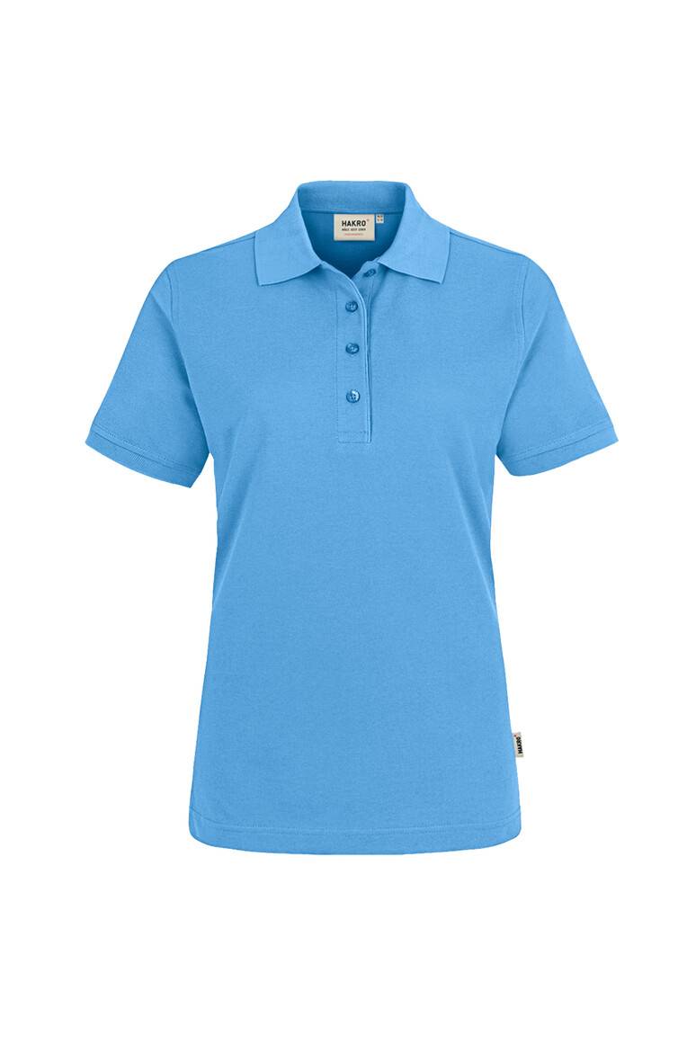 HAKRO Damen Poloshirt MIKRALINAR® malibublau, 3XL-1