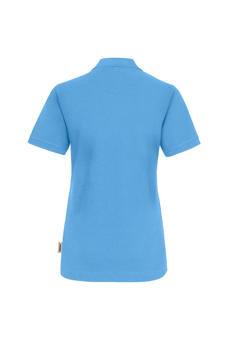 HAKRO Damen Poloshirt MIKRALINAR® malibublau, 3XL-3