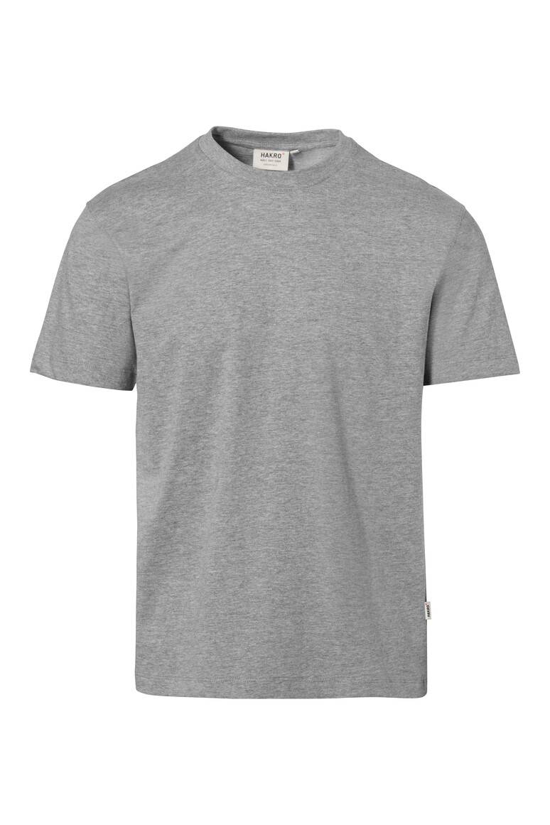 HAKRO T-Shirt Heavy Herren #293 Gr. XL grau-meliert-1