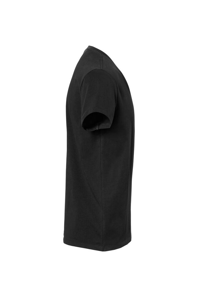 HAKRO V-Shirt Stretch schwarz, M-4