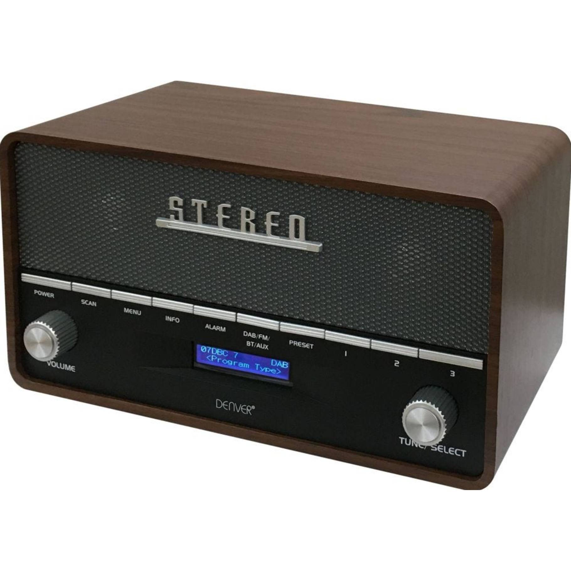 DAB-36 DAB portable radio Black Brown Silver-0