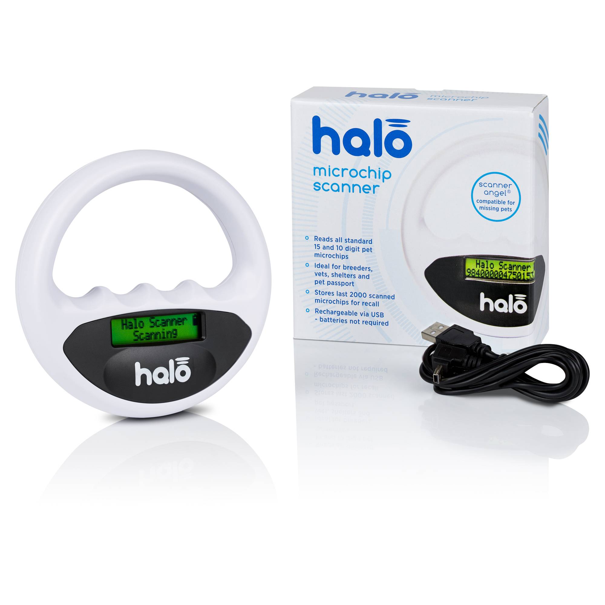 Halo Animal-ID-Reader Weiss-0