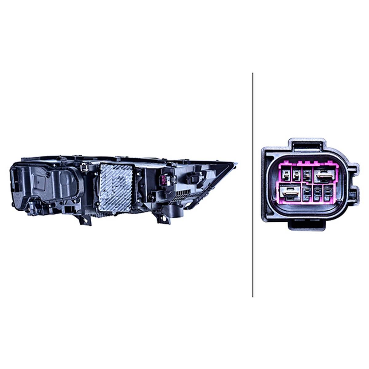 Hauptscheinwerfer links 12 V LED Matrix HELLA für u.a. AUDI Q7-1