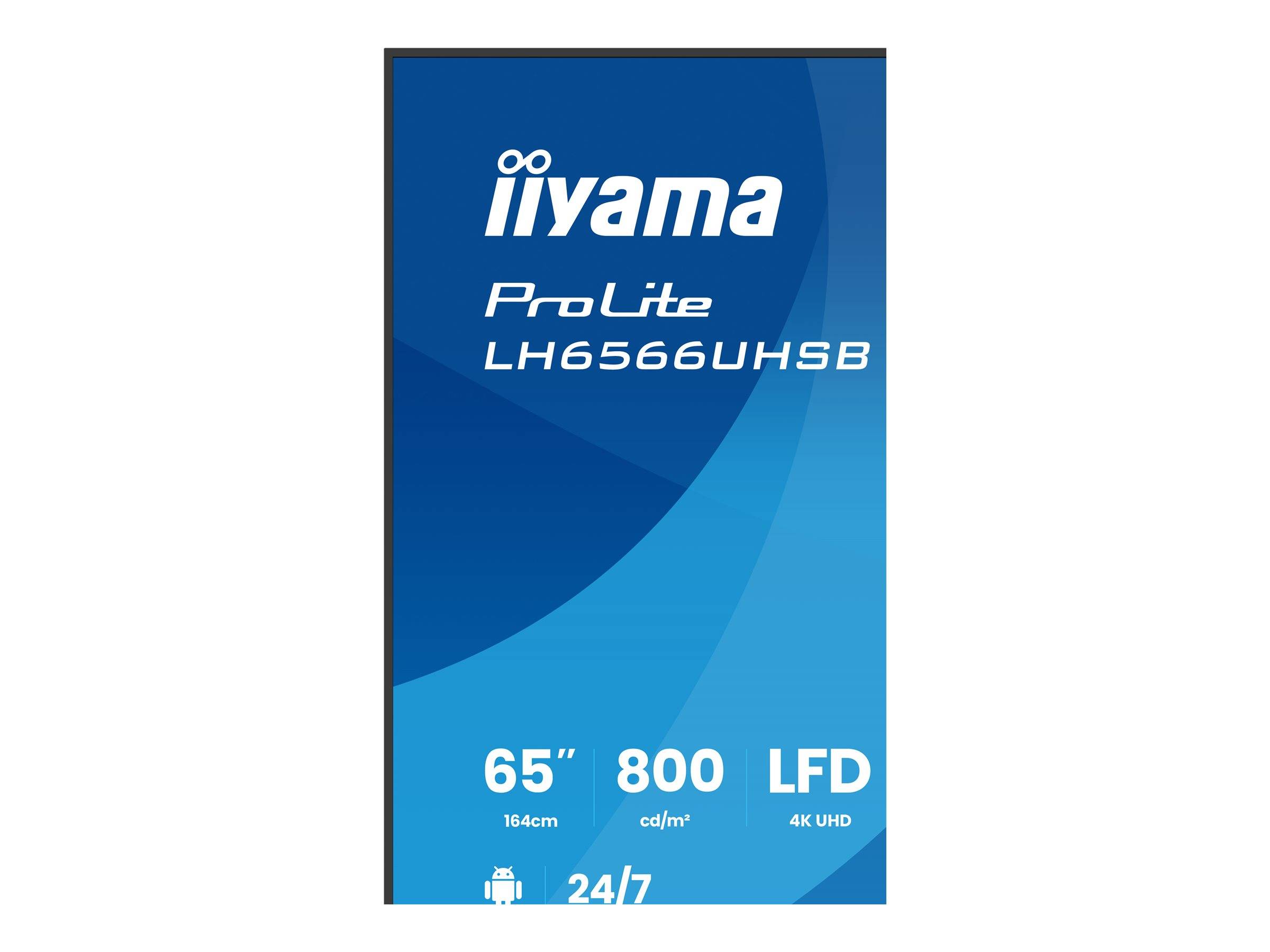 Iiyama ProLite LH6566UHSB-B1AG - 164 cm (64.5")-0