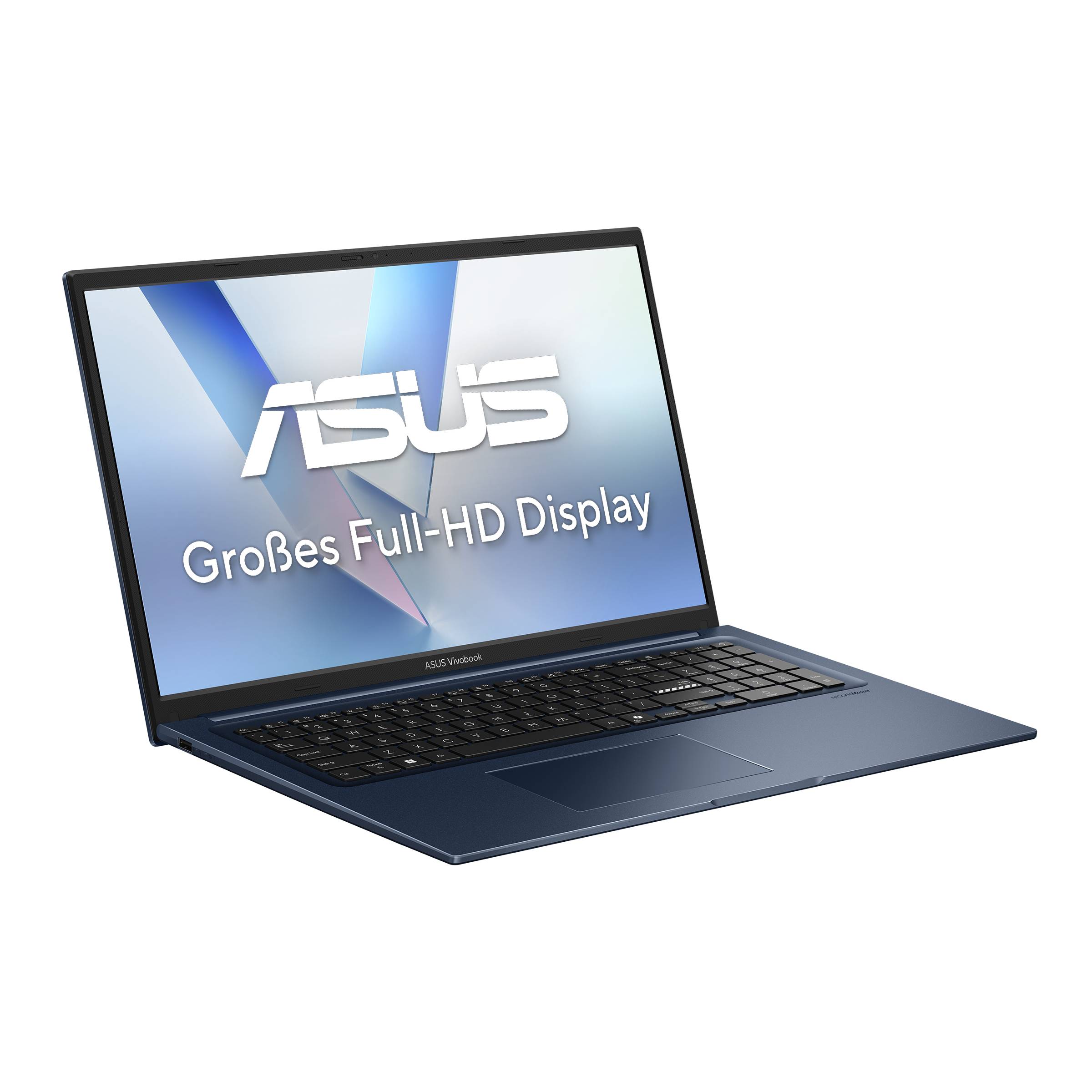 ASUS VivoBook 17 X1704VA-AU1237W - 180°-Scharnierdesign - Intel Core 5 120U / 1.4 GHz - Win 11 Home-1