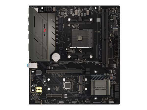 Sapphire PULSE B550M - Motherboard - micro ATX - Socket AM4 - AMD B550 Chipsatz - USB 3.2 Gen 1, USB-C 3.2 Gen 1 - 2.5 G