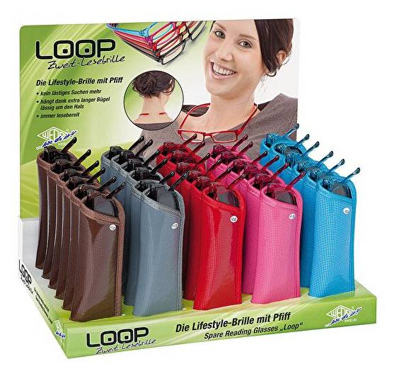 WEDO Lesebrille Loop farbig sortiert-3