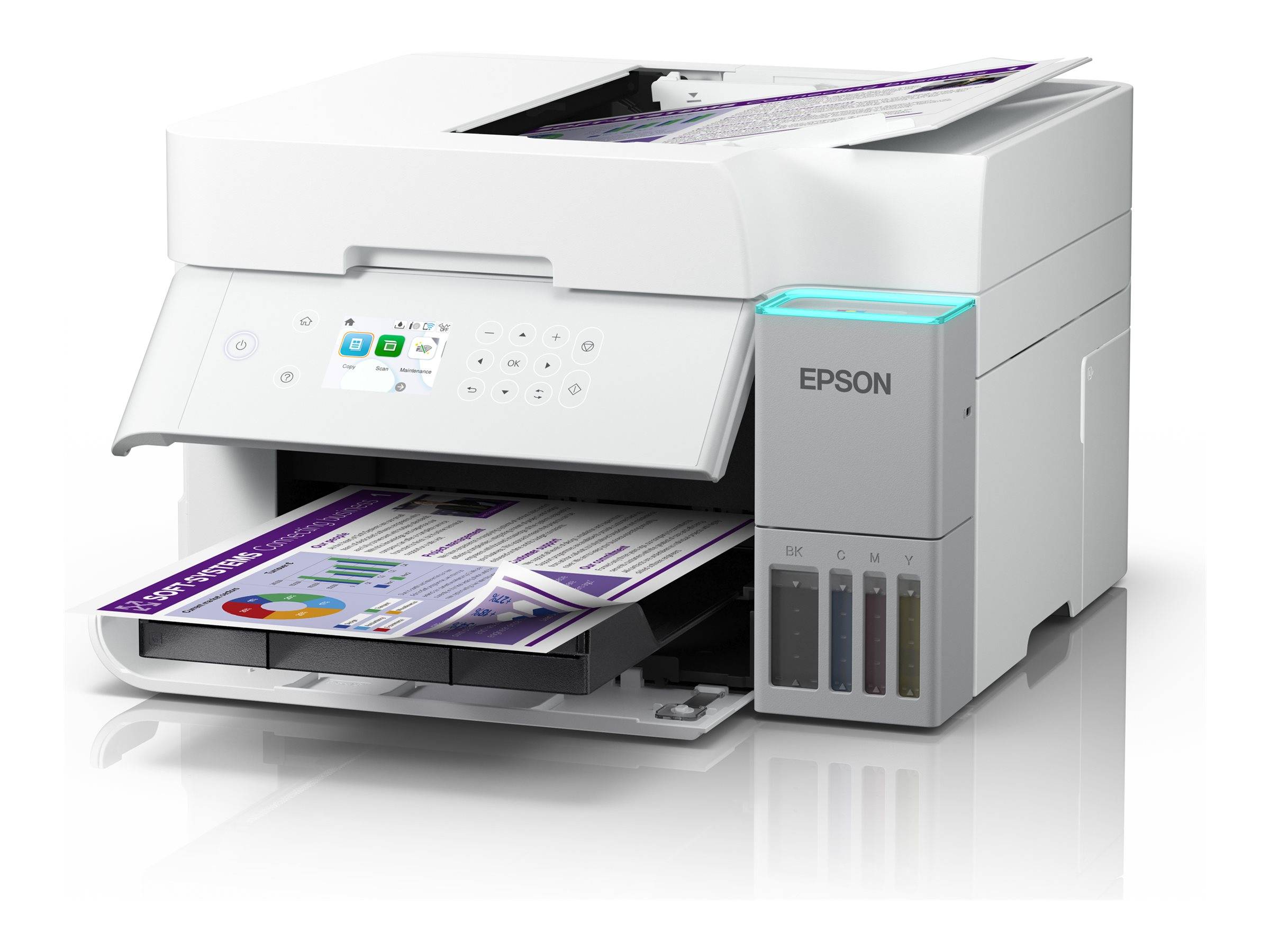 Epson EcoTank ET-3956 - Multifunktionsdrucker - Farbe - Tintenstrahl - ITS - A4/Letter (Medien)-2