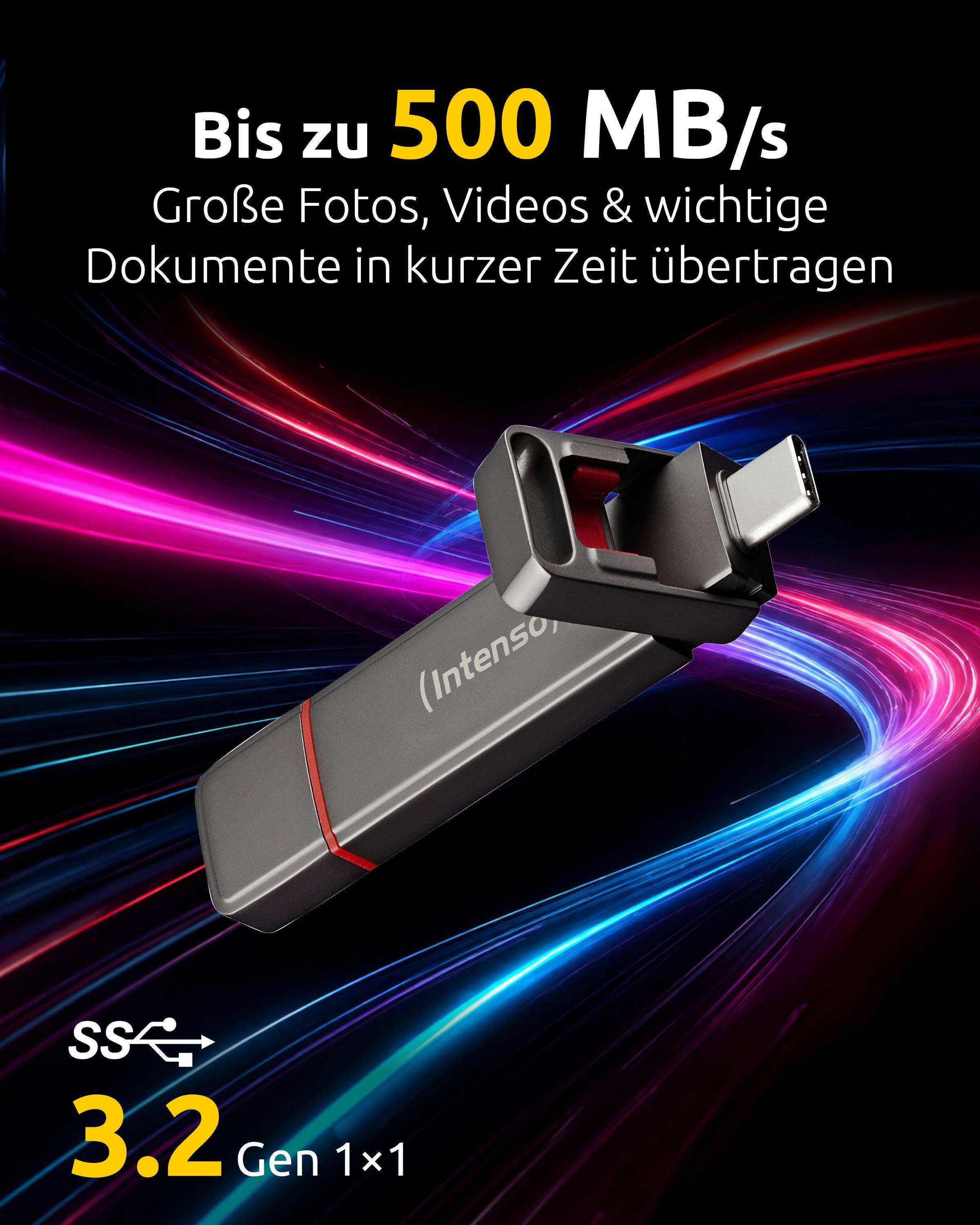 Intenso externe USB SSD UX100 3.2 C+A Gen.1x1-1