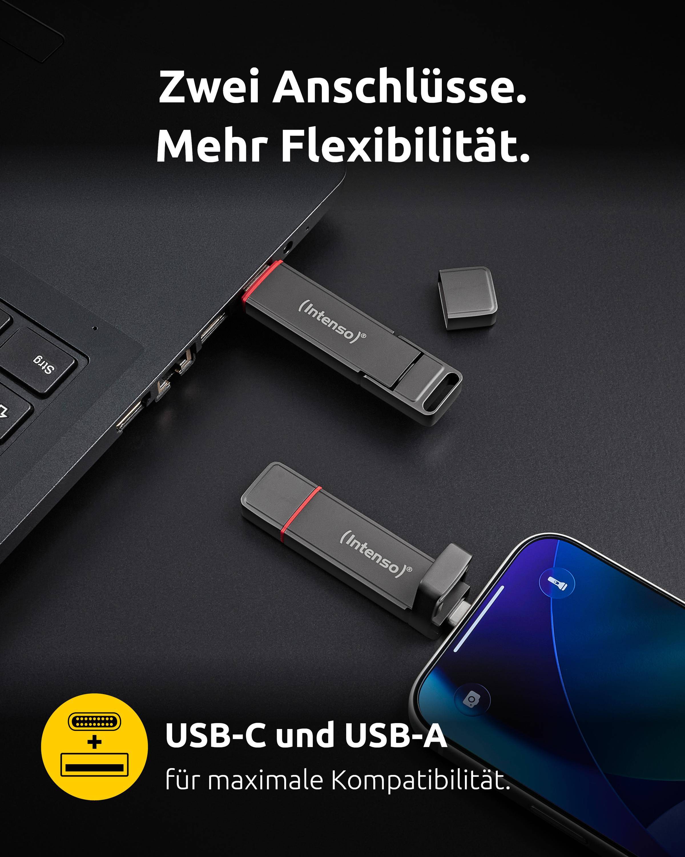 Intenso externe USB SSD UX100 3.2 C+A Gen.1x1-2