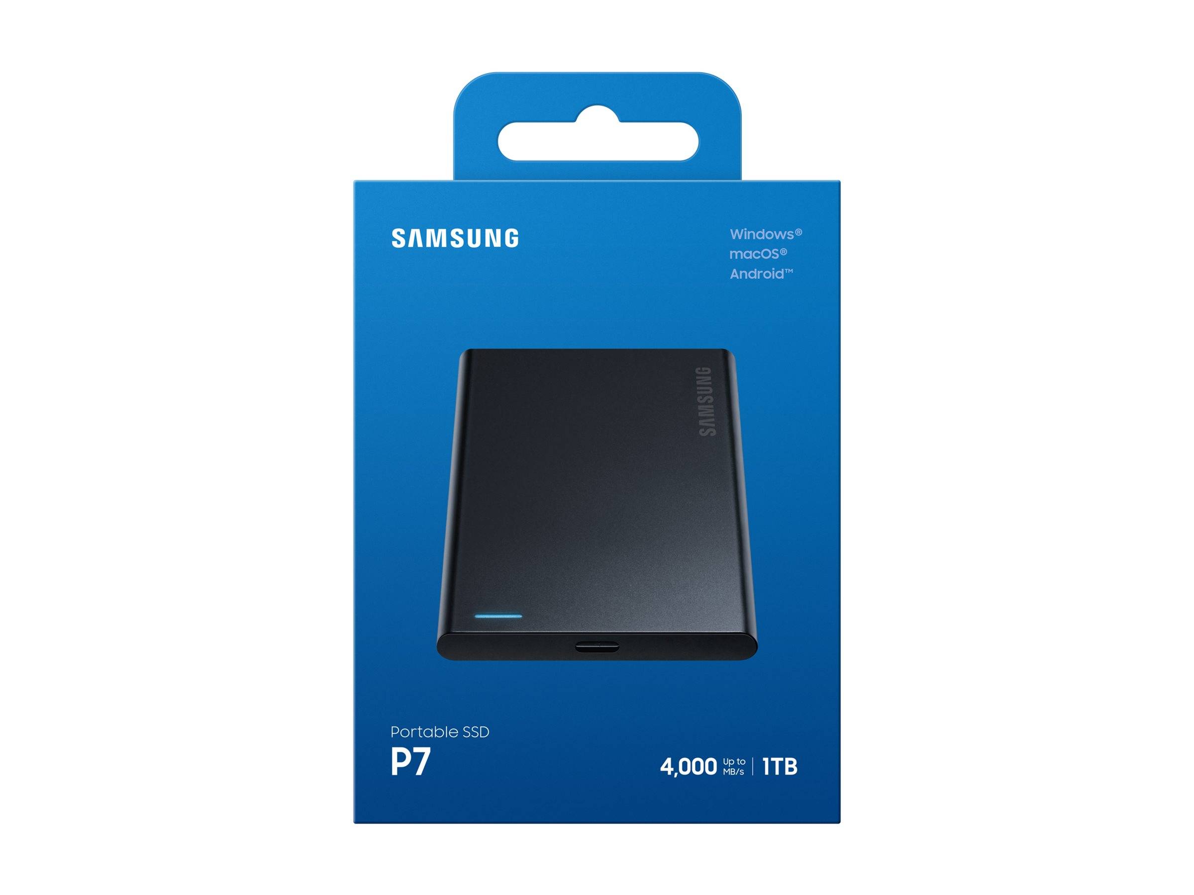 Samsung SSD Portable P7 USB4 Gen.3x2 black retail-4
