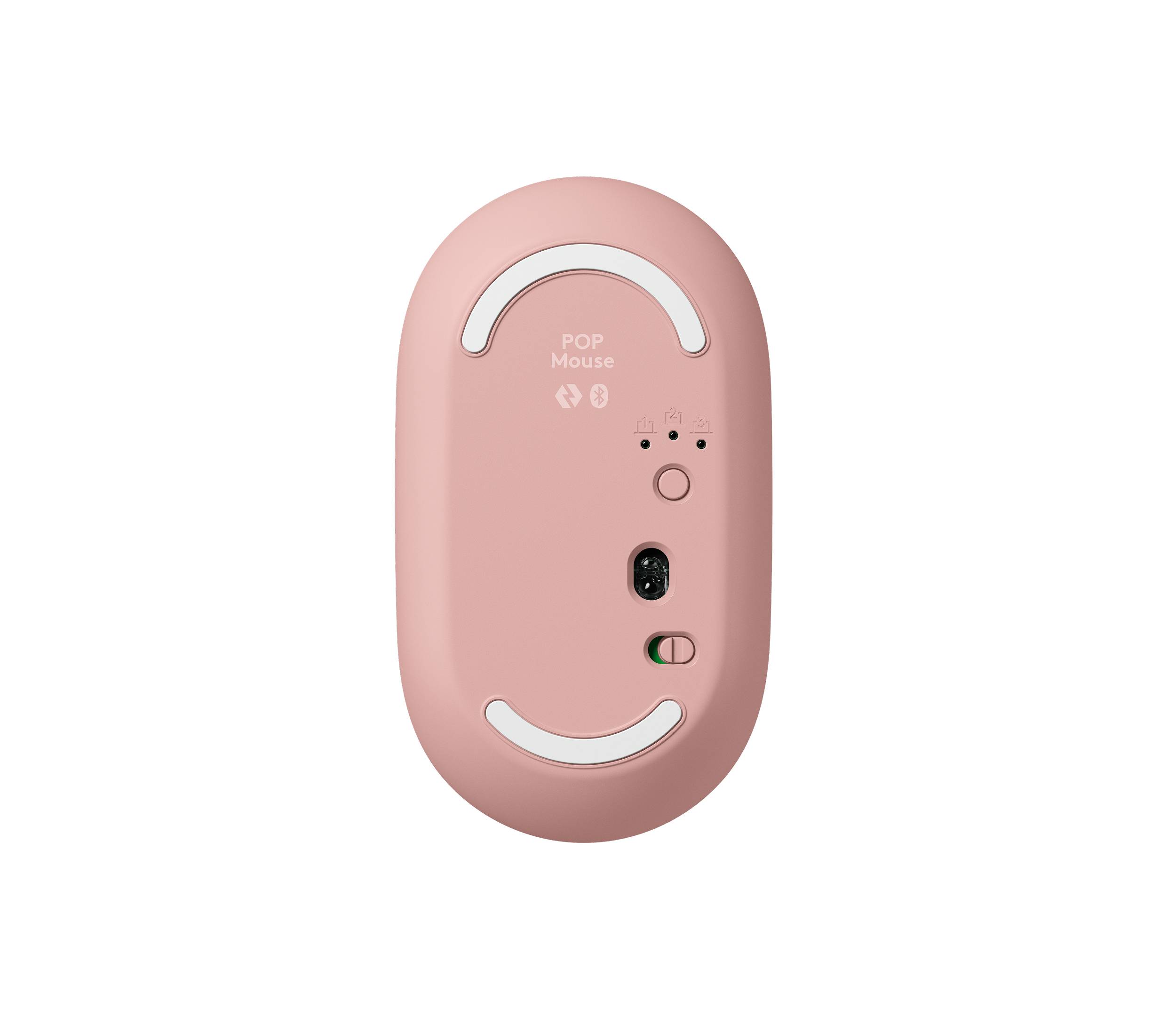 Logitech POP Icon Combo - Tastatur-und-Maus-Set - Bluetooth LE - Off-White - rosé - TL: Deutsch, QWERTZ-1