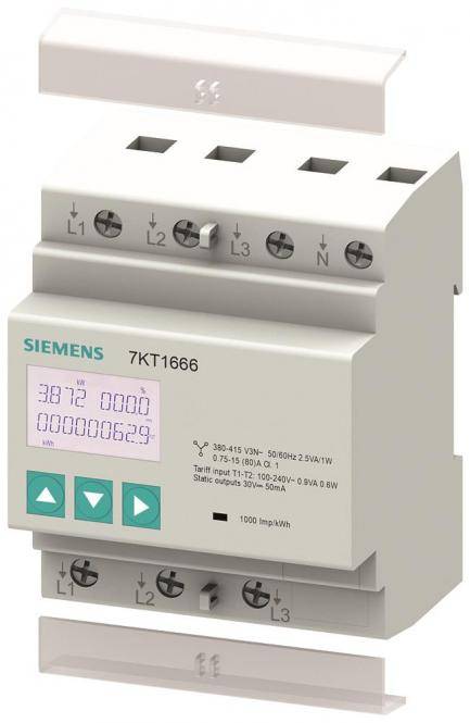 Siemens SENTRON 7KT1666-0EE01-0EE0 Messgerät 7KT PAC1600 3ph 80 A Industriematerial-0