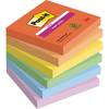 Post-it Haftnotizen super sticky notes, 76 x 76 mm, Playful