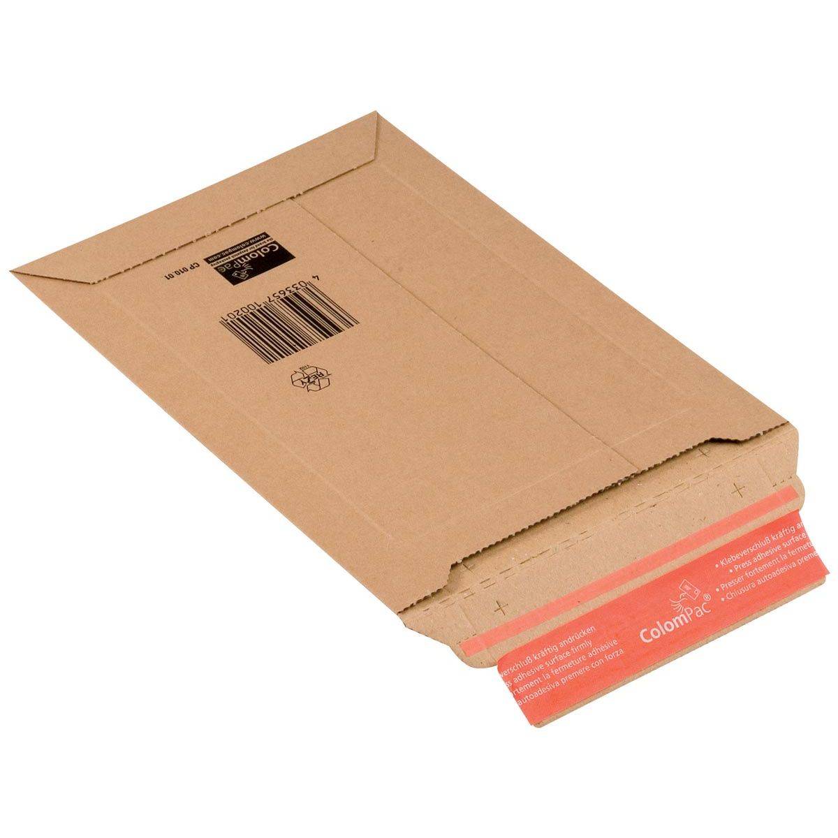 ColomPac OFFICE Versandtasche aus brauner Wellpappe-0