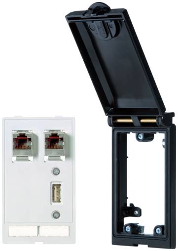 Murrelektronik 4000-68112-1200000, Modlink MSDD-Set: Einbaurahmen 4000-68112-0000000-0