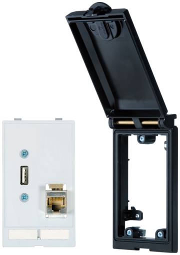 Murrelektronik 4000-68112-1410000, Modlink MSDD-Set: Einbaurahmen 4000-68112-0000000-0