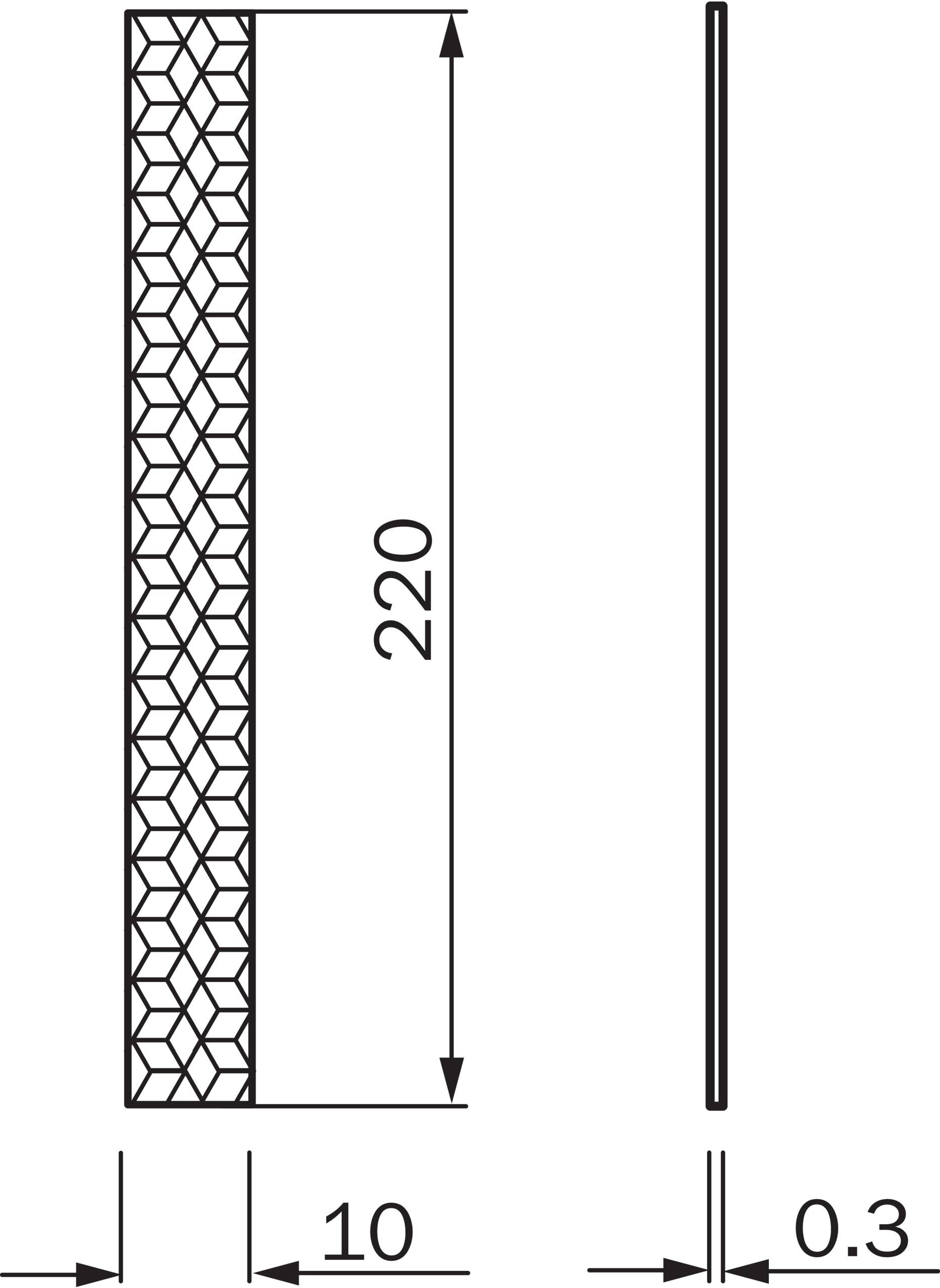 Sick REF-AX-004, Reflektor, P/n: 2062695-0