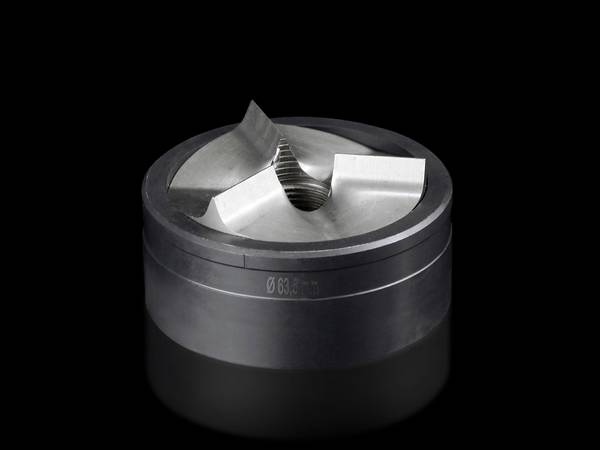 Rittal AS 4055.163 Spalt-Blechlocher rund für Edelstahl, mit 3-fach Teilung 4055163