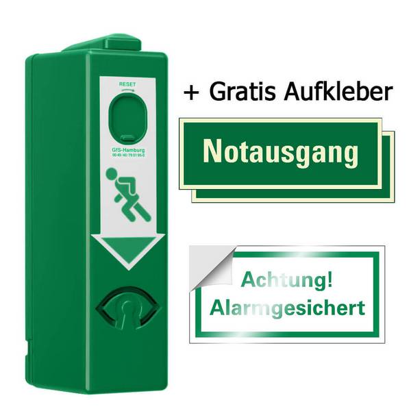 Einhand-Türwächter Basic, gemäß DIN EN 179, GfS Markenware