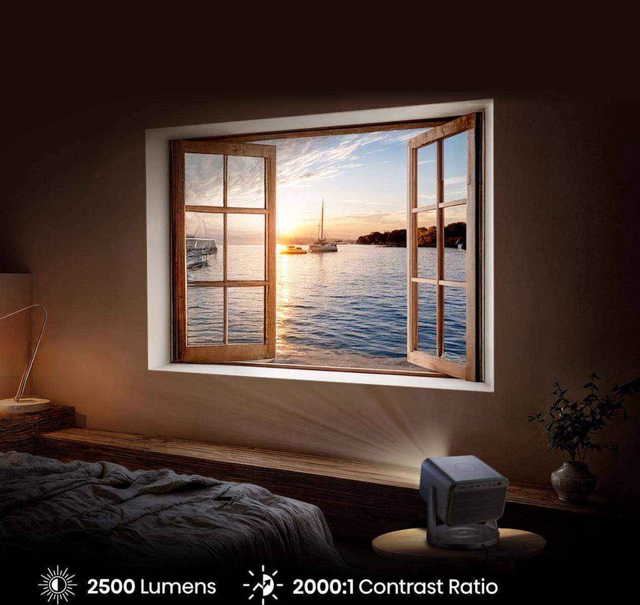 Hisense C3 4K Trichroma Laser Beamer 2.500 ANSI-Lumen 20017736-2