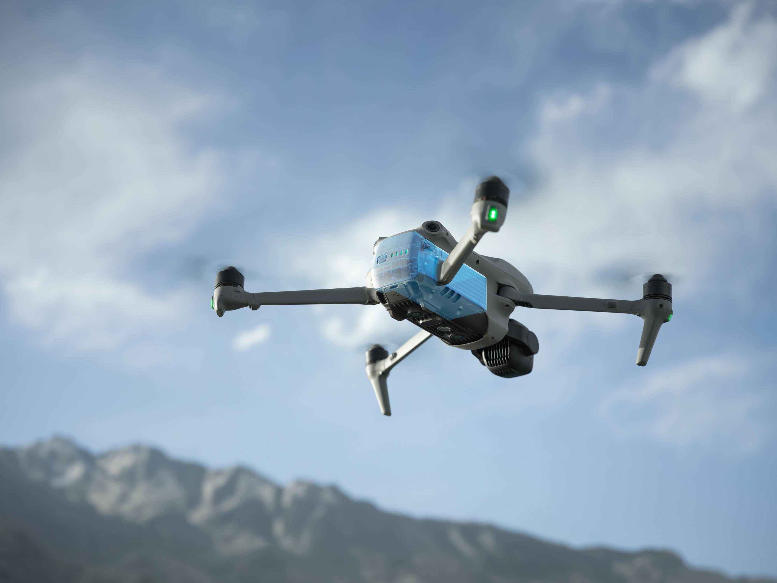 DJI Air 3s, 4 Rotoren, 50 MP, 3840 x 2160 Pixel, 27 m/s, 4276 mAh, Grau-2