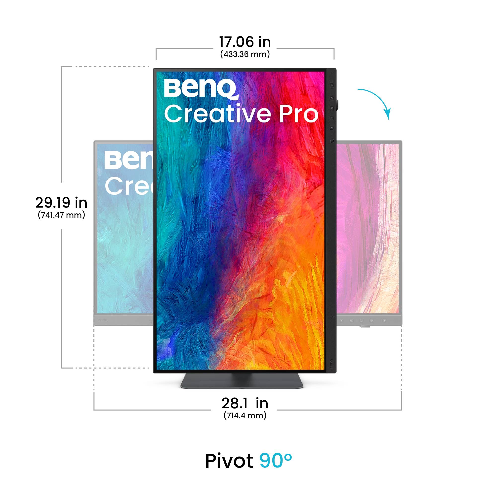BenQ PV3250U 80 cm 31.5 Zoll 3840 x 2160 Pixel 4K Ultra HD LED 5 ms Schwarz-2
