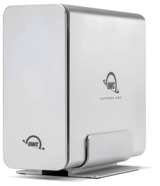 OWC Express 4M2 SSD-Gehäuse Silber M.2