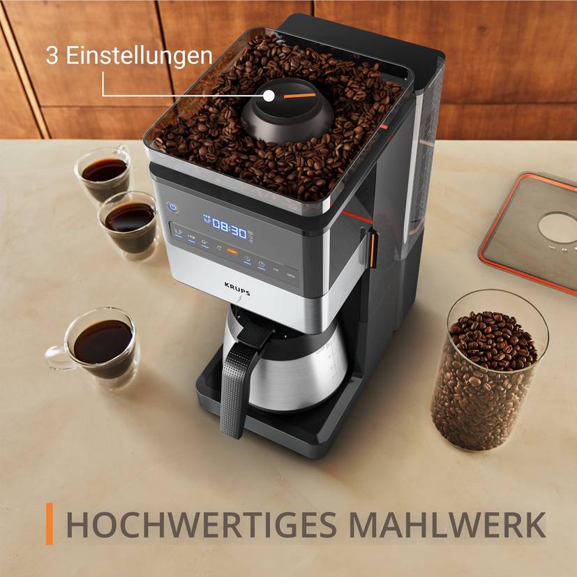 KRUPS - KT8428 Grind Aroma XL Filterkaffeemaschine-1