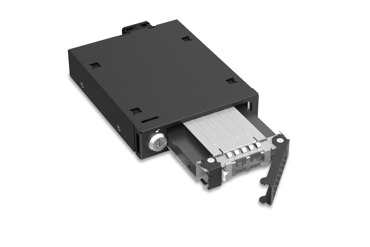 Icy Dock Mobile Rack 1x2.5'' u.2/u.3 NVMe SSD PCIe 5.0 black - HDD-Wechselrahmen-2