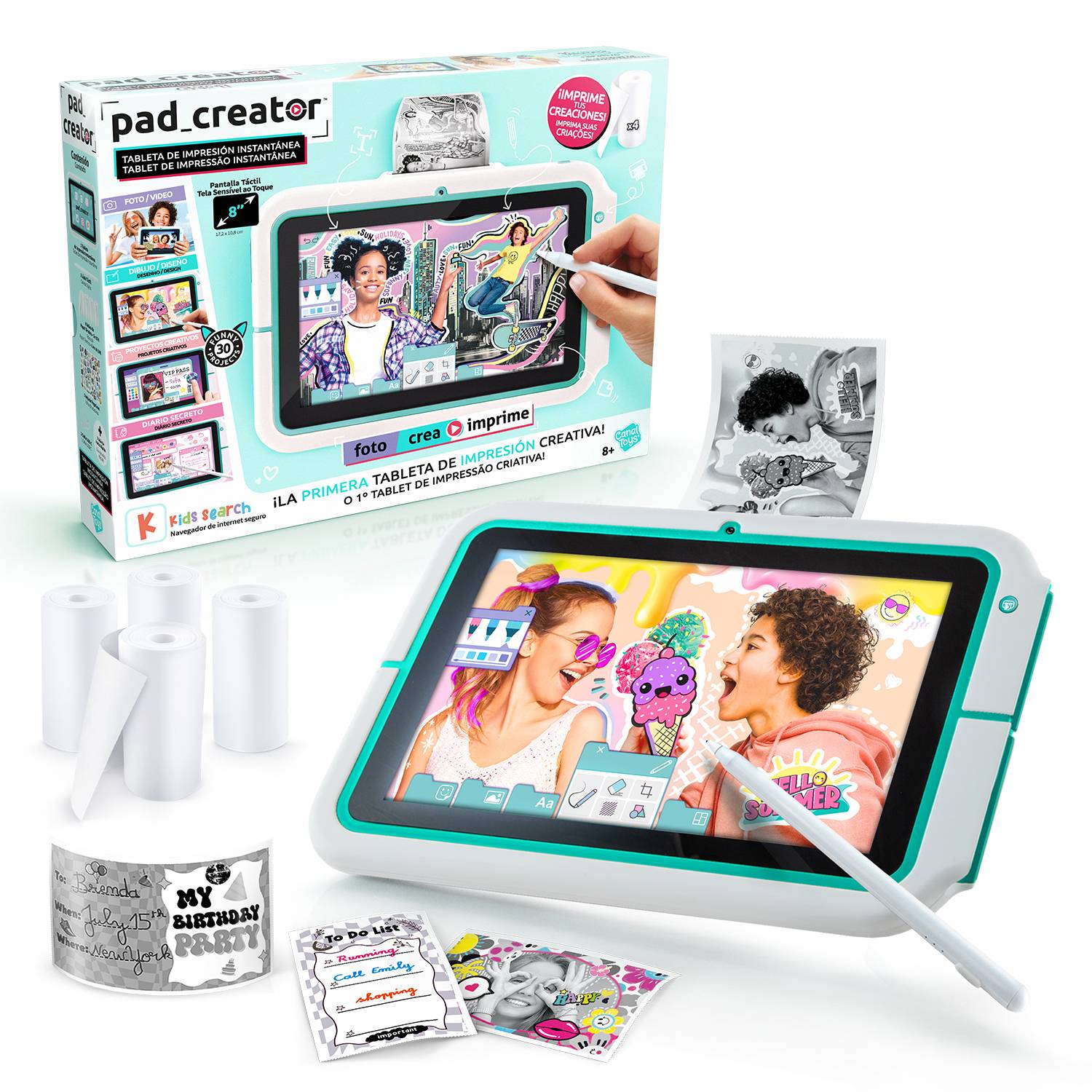 Canal Toys Studio Creator Instant Print Pad Creator, Kinder-Tablet, 8 Jahr(e), Mehrfarbig-1