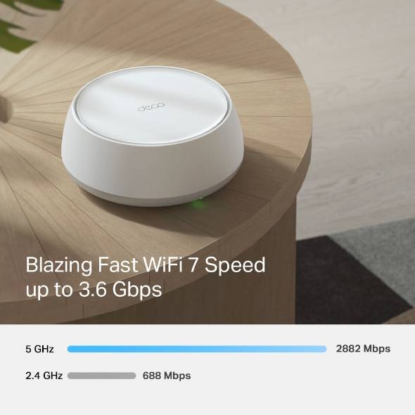 TP-LINK Deco BE22 BE3600 Wi-Fi 7 2x1GbE Mesh System - Router - WLAN-0