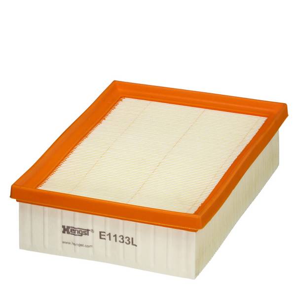 Luftfilter-Einsatz 233-162mm HENGST FILTER passend für u.a. OPEL MOKKA MOKKA X