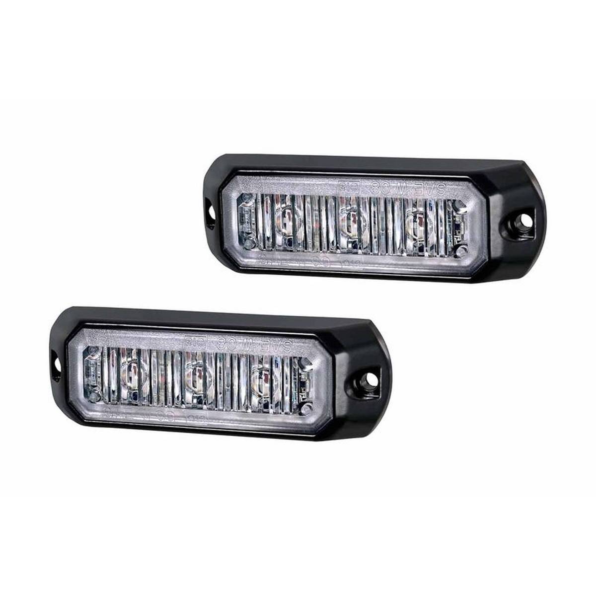 Blitz-Kennleuchte 24 V LED rot HELLA Licht-Expertise passend für MANITOU-1