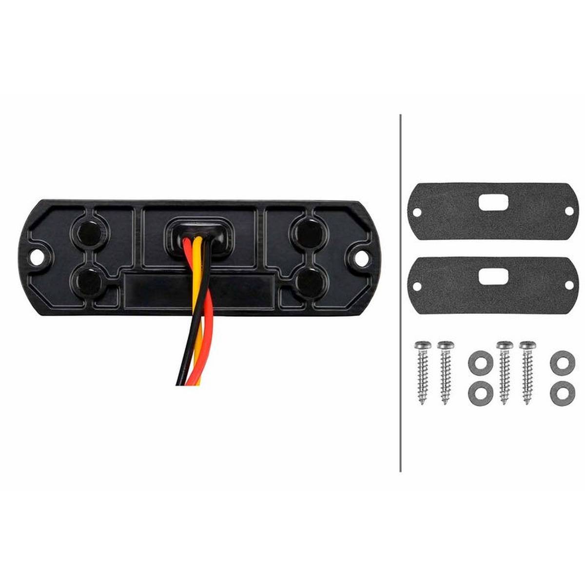 Blitz-Kennleuchte 24 V LED rot HELLA Licht-Expertise passend für MANITOU-2