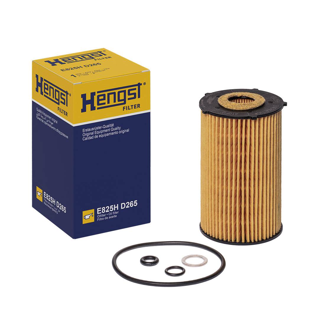 Ölfilter-Einsatz Ø21mm Ø65mm HENGST FILTER für u.a. HYUNDAI i30-1