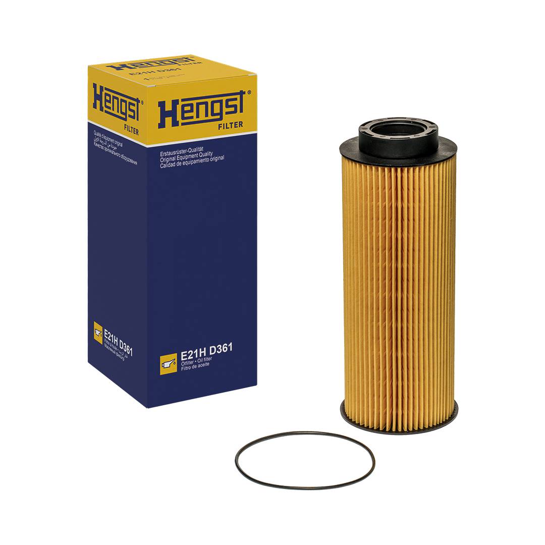 Ölfilter-Einsatz Ø45mm Ø102mm HENGST FILTER für u.a. SCANIA R II-1